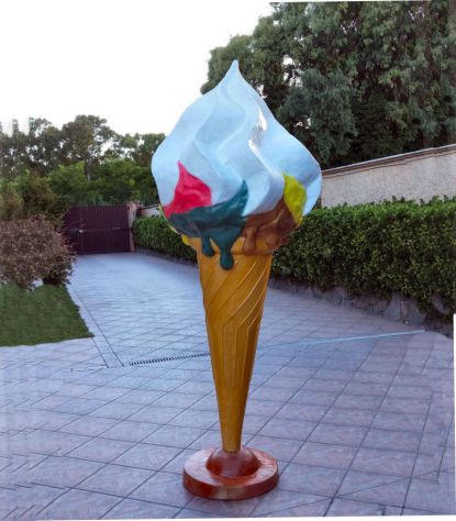 Cono gelato in vetroresina a ROMA - Foto 2