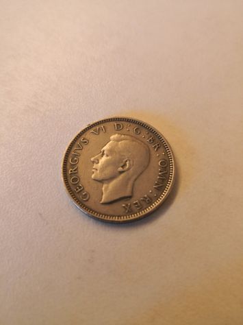 Numismatica Moneta storica Inglese da 1 scellino del 1948