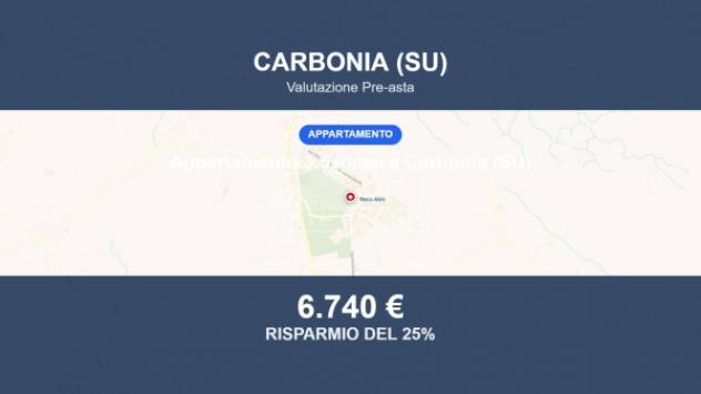 Immobile in asta di 63 m² in vendita a Carbonia