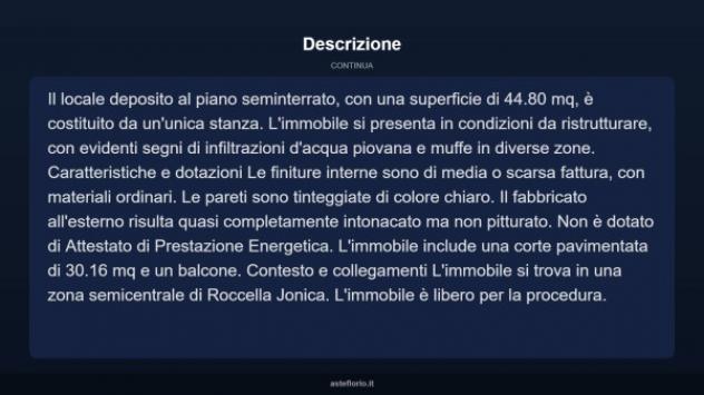 Immobile in asta di 107 m² in vendita a Roccella Ionica - Foto 17