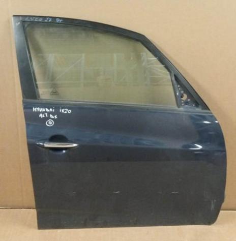 PORTA ANT. DX BLU MEDIO MET. C/A. e S 999-U1298301 Carrozzeria  Lamierati esterni  Porte  Porta ant. dx. HYUNDAI - Ix 20 - 01-04-2015, HYUNDAI - ix 20