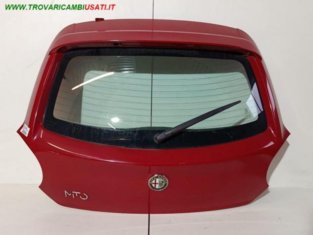 PORTELLO POST. ROSSO PASTELLO CON MOT CON SPOILER 999-U1309099 Carrozzeria  Lamierati esterni  Portello  Portello post. ALFA ROMEO - MITO - 01-06-2008