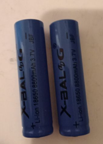 2 batterie Ricaricabile