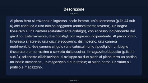 Immobile in asta di 509 m² con più di 5 locali e box auto in vendita a Montegalda - Foto 18
