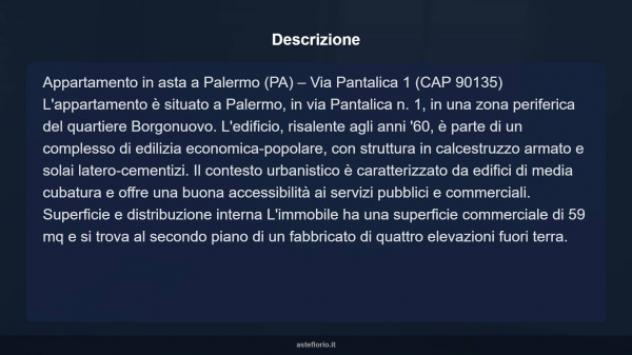 Immobile in asta di 59 m² in vendita a Palermo - Foto 6
