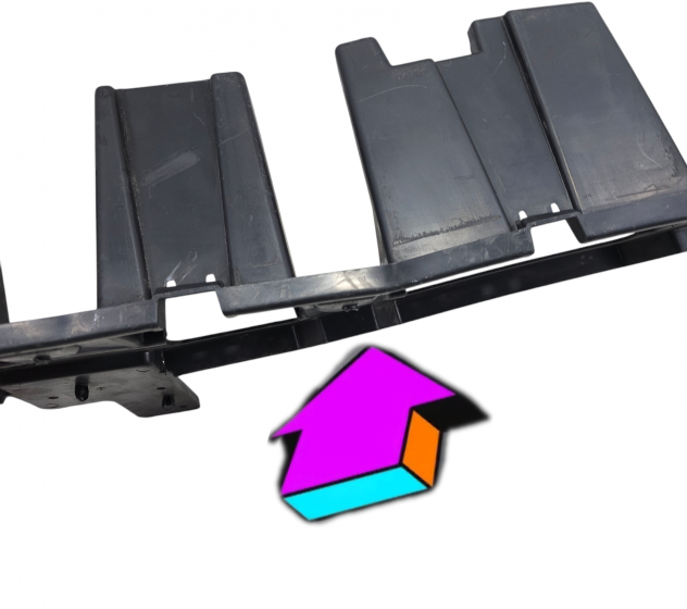RINFORZO PARAURTI POSTERIORE FORD Kuga Serie (DFK) CV44-17B861-A (19) - Foto 10