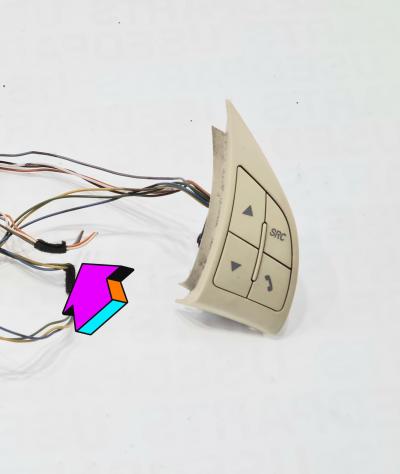 COMANDI AL VOLANTE MULTIFUNZIONE FIAT 500 Serie 34112656A (0714) - Foto 2