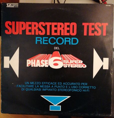 LP vinile Phase6 SuperStereo "Superstereo Test Record"