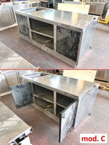 arredo inox cucina usato - Foto 8
