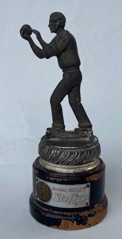 Trofeo / Scultura Giocatore Bocce Gelati Steffan