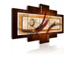 Quadro Baffuto Bordeaux 100x50 E 200x100 ARREDALACASA