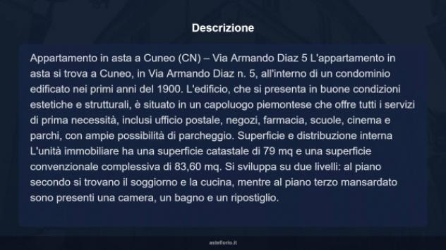 Immobile in asta di 79 m² in vendita a Cuneo - Foto 15