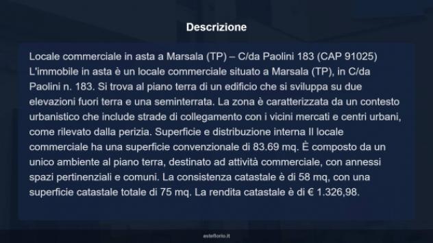 Immobile in asta di 83 m² in vendita a Marsala - Foto 8