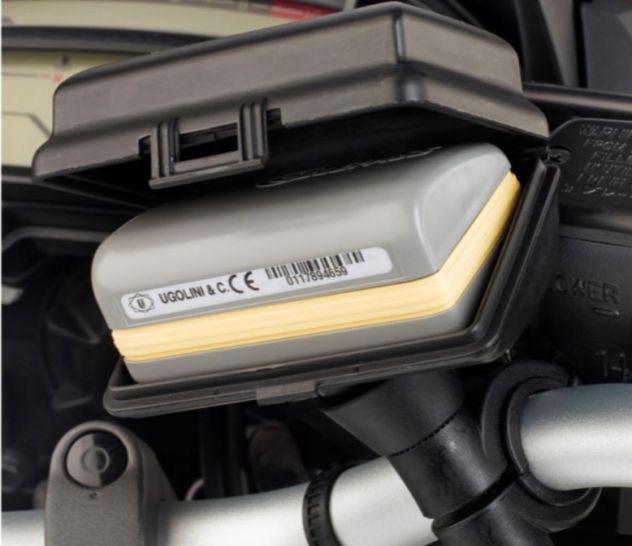 porta telepass moto completo