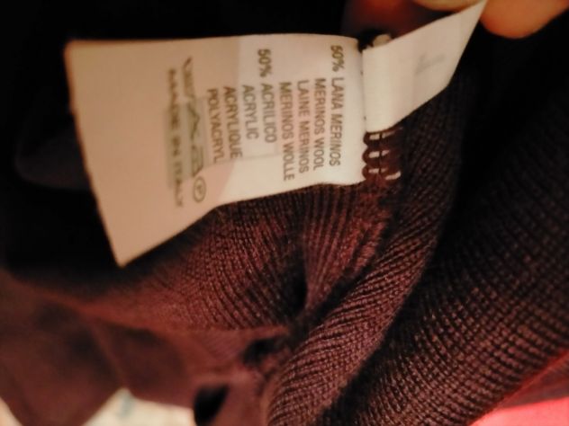 Maglia 50% lana50 % acrilico tg XL COME NUOVA - Foto 4