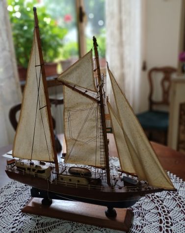 Modellino in legno della T.S. Eendracht. - Foto 3