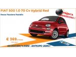 Fiat 500 1.0 70 Cv Hybrid Red - Noleggio