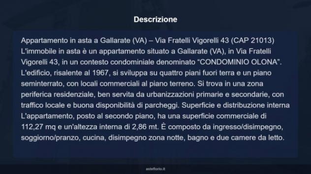 Immobile in asta di 112 m², box auto in vendita a Gallarate - Foto 18