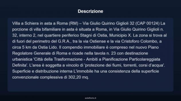 Immobile in asta di 302 m² con più di 5 locali e box auto in vendita a Roma - Foto 18