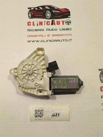 MOTORINO ALZAVETRO ANTERIORE SINISTRO MERCEDES Classe A W169 4° Serie A1698204342 (08)