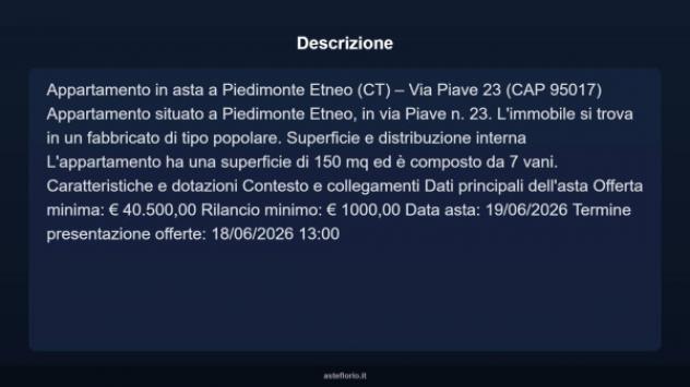 Immobile in asta di 150 m² in vendita a Piedimonte Etneo - Foto 4