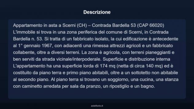 Immobile in asta di 174 m² con più di 5 locali in vendita a Scerni - Foto 8