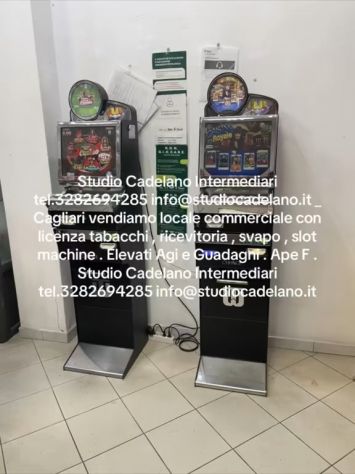 Cagliari Locale c1 tabacchi ricevitoria svapo slot - Foto 2