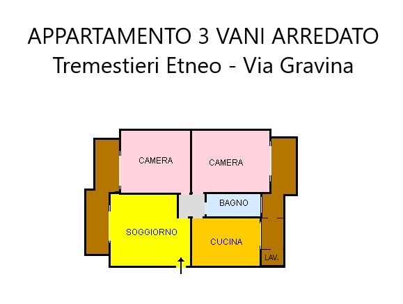 3 vani arredato in affitto a Tremestieri Etneo in Via Gravina - Foto 10