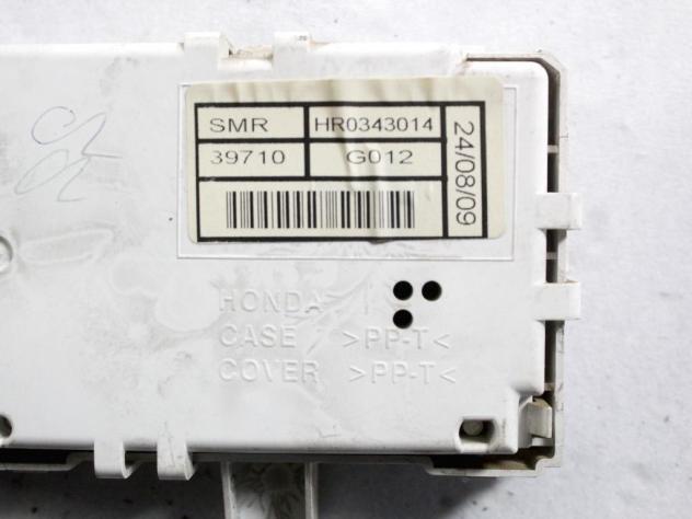 39710-SMR-G012 DISPLAY COMPUTER DI BORDO HONDA CIVIC 1.4 B 73KW 5M 5P (2009) RICAMBIO USATO - Foto 6