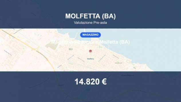 Immobile in asta di 102 m² in vendita a Molfetta