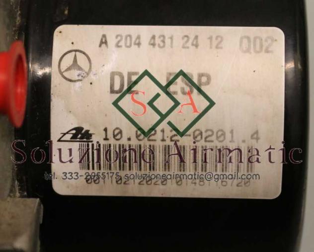 Mercedes W204 2008 centralina pompa gruppo ABS A 204 431 26 12 - Foto 3