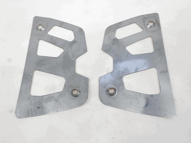 SET MODANATURE INSERTI ANTERIORI PEDANE BMW K18 C 600 SPORT 2011 - 2015 46637725127 FOOTRESTS FRONT INSERT - Foto 2