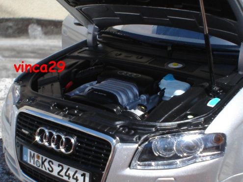 AUDI A4 3.2 quattro 1:18 SILVER - KYOSHO - MINICHAMPS - Foto 4