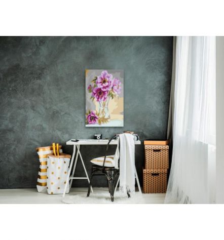 Quadro Fai Da Te 40x60 Cm. Fiori Di Primavera ARREDALACASA Spedizione Gratis - Foto 2