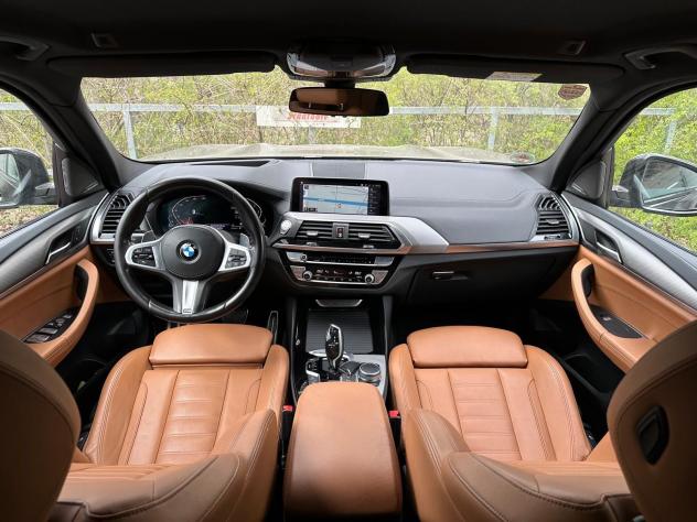 BMW X3 xDrive20d Msport 190CV PELLE FRAU LED CERCHI 21 Head-Up Display - Foto 5