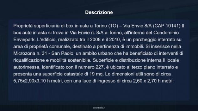 Immobile in asta di 19 m² in vendita a Torino - Foto 6