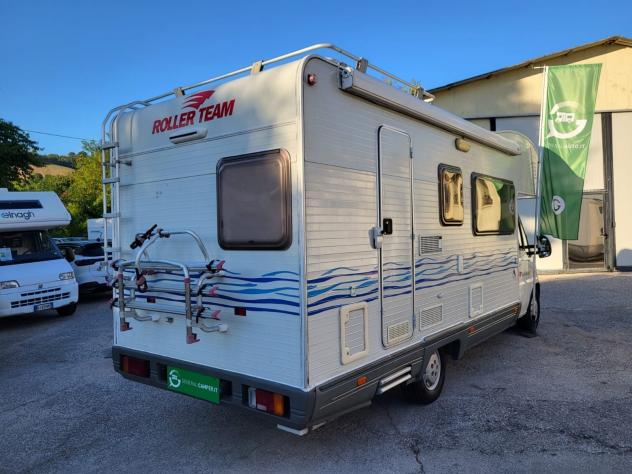 CAMPER ROLLER TEAM DUCATO MANSARDATO 7 POSTI LETTI CASTELLO DOPPIA DINETTE GENERALI CAMPER - Foto 3