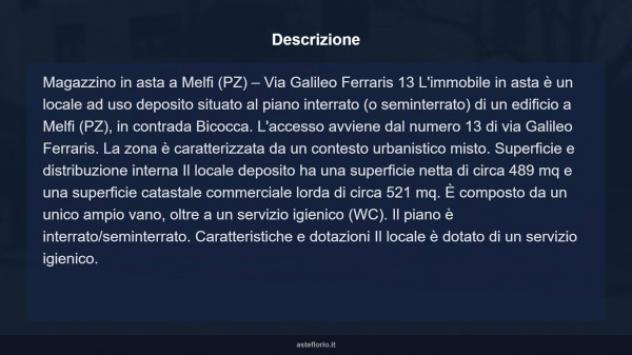 Immobile in asta di 521 m² in vendita a Melfi - Foto 10