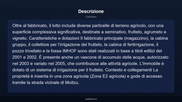 Immobile in asta di 7000 m² in vendita a Villacidro - Foto 3