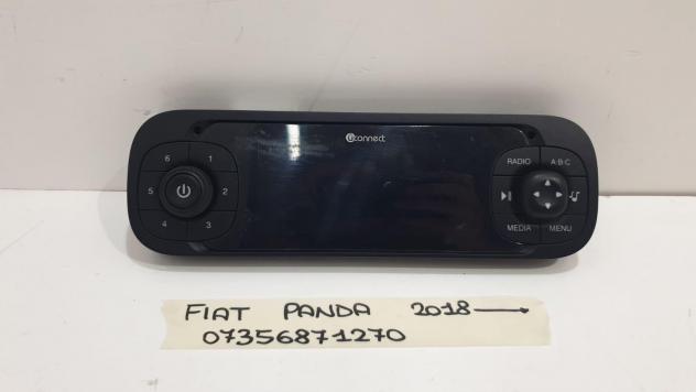 FRONTALINO AUTORADIO FIAT Panda 3° Serie 07356871270 Benzina 1.2 (12)