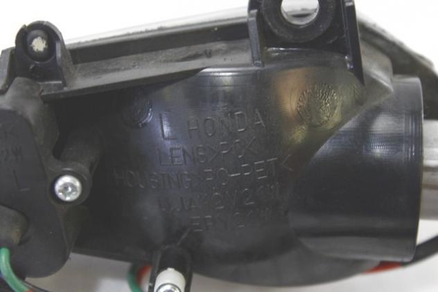 HONDA VFR 800 F 33453MFL641 FRECCIA ANTERIORE SINISTRA RC97 14 - 16 FRONT LEFT FLASHER CON GRAFFI 33453MFL640 - Foto 3