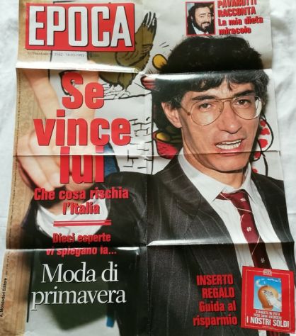 Poster Umberto Bossi Lega Nord Lega Lombarda