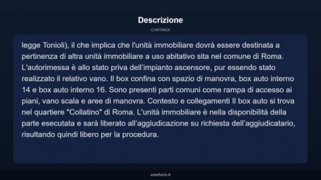 Immobile in asta di 14 m² in vendita a Roma - Foto 5