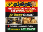 Affittasi posto moto - spazio per mobili TRAPANI