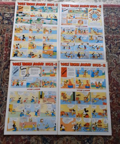 Walt Disney Sunday pages - Comic art collana Gertie daily 26 albi 1932 - 1944 - Foto 2
