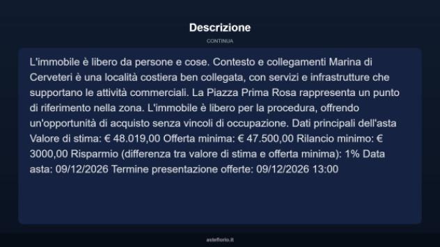 Immobile in asta di 78 m² in vendita a Cerveteri - Foto 5