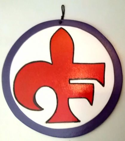 Stemma Fiorentina in legno