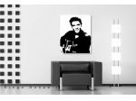 Quadro Pop Art dipinto a mano di Elvis Presley