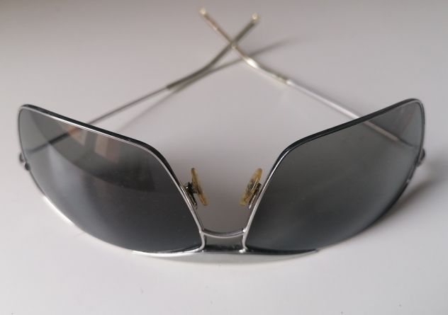 Giorgio Armani occhiali da sole in metallo usati - Foto 8