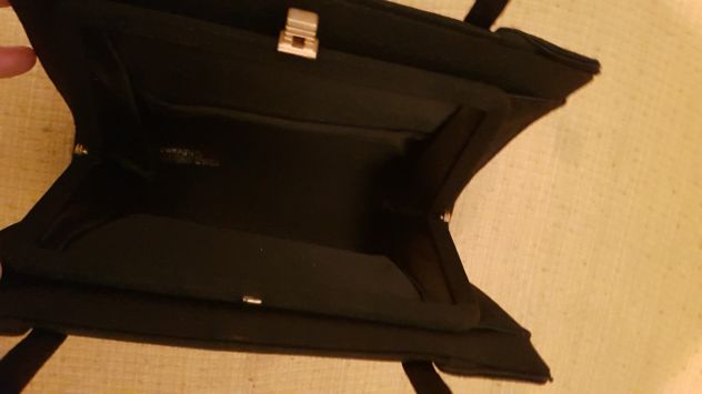 Pochette nera vintage anni 60 - Foto 2